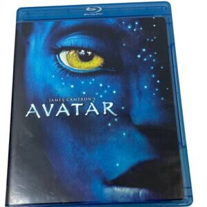 2010 James Cameron's Avatar Sam Worthington Zoe Saldana Blu-Ray Movie Disc